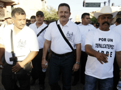 Wanted cartel boss El Abuelo (Center). (Credit: Breitbart News Foundation/ Cartel Chronicl